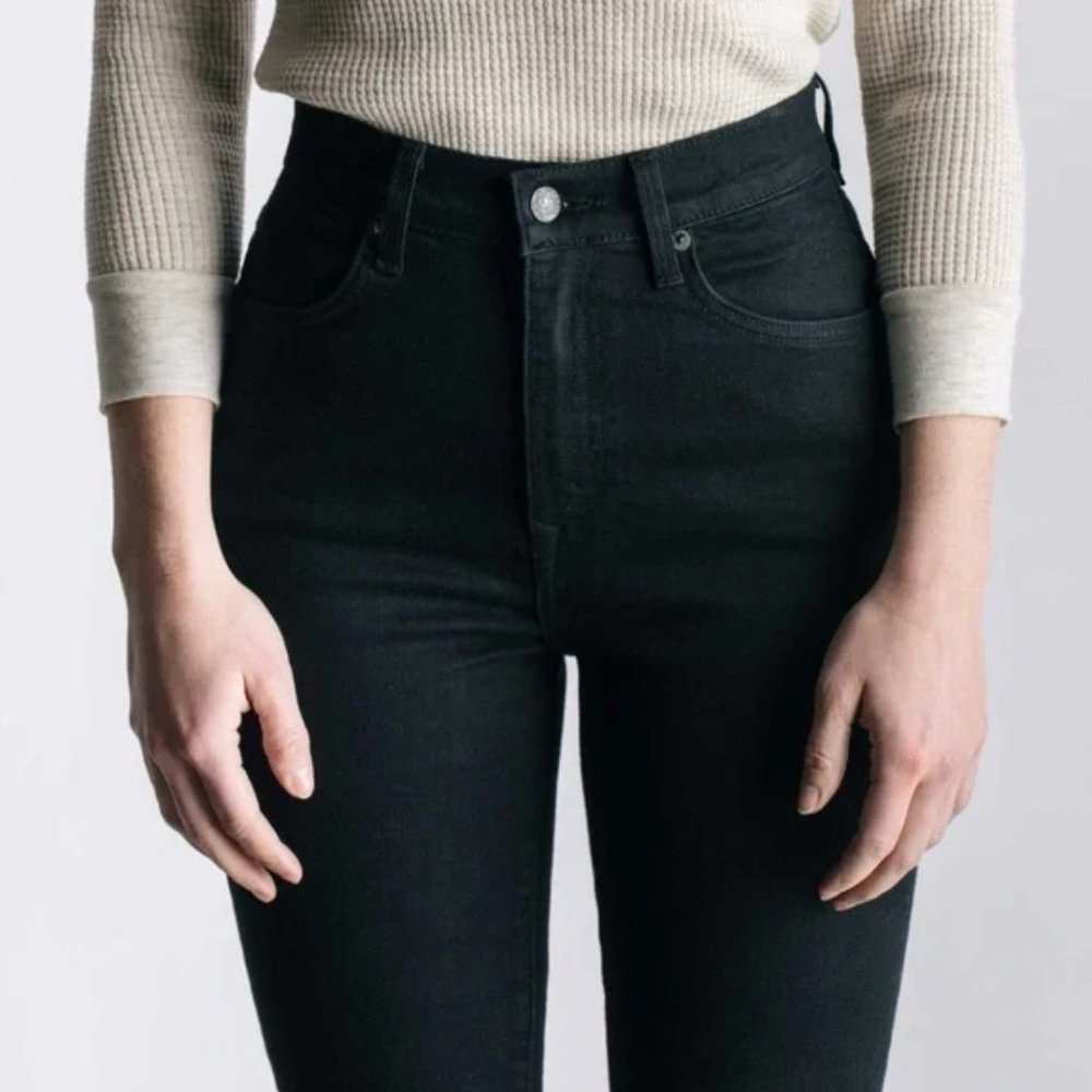 IMOGENE + WILLIE Elizabeth Stretch Black - Size 34